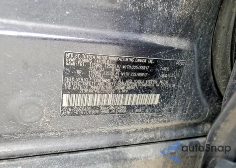 2020 Toyota Rav4 Xle z USA, uszkodzony, nr VIN 2T3P1RFV6LC118929